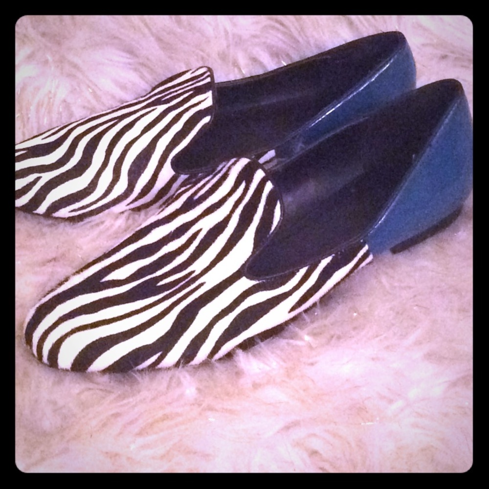 LOGO by Lori Gladstein  Two-Toned Slip-On Loafers